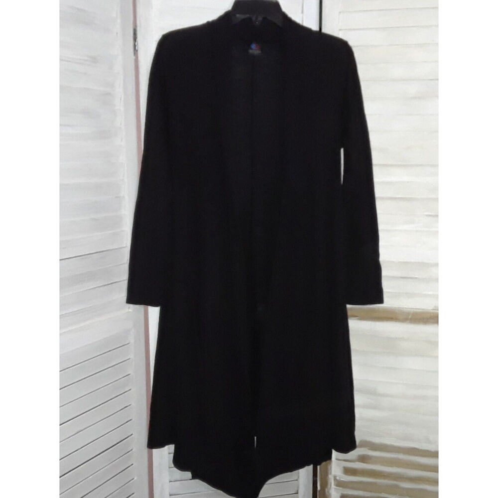 Rags And Couture Cardigan Size Large Open Duster Light Sweater Hacci Draped